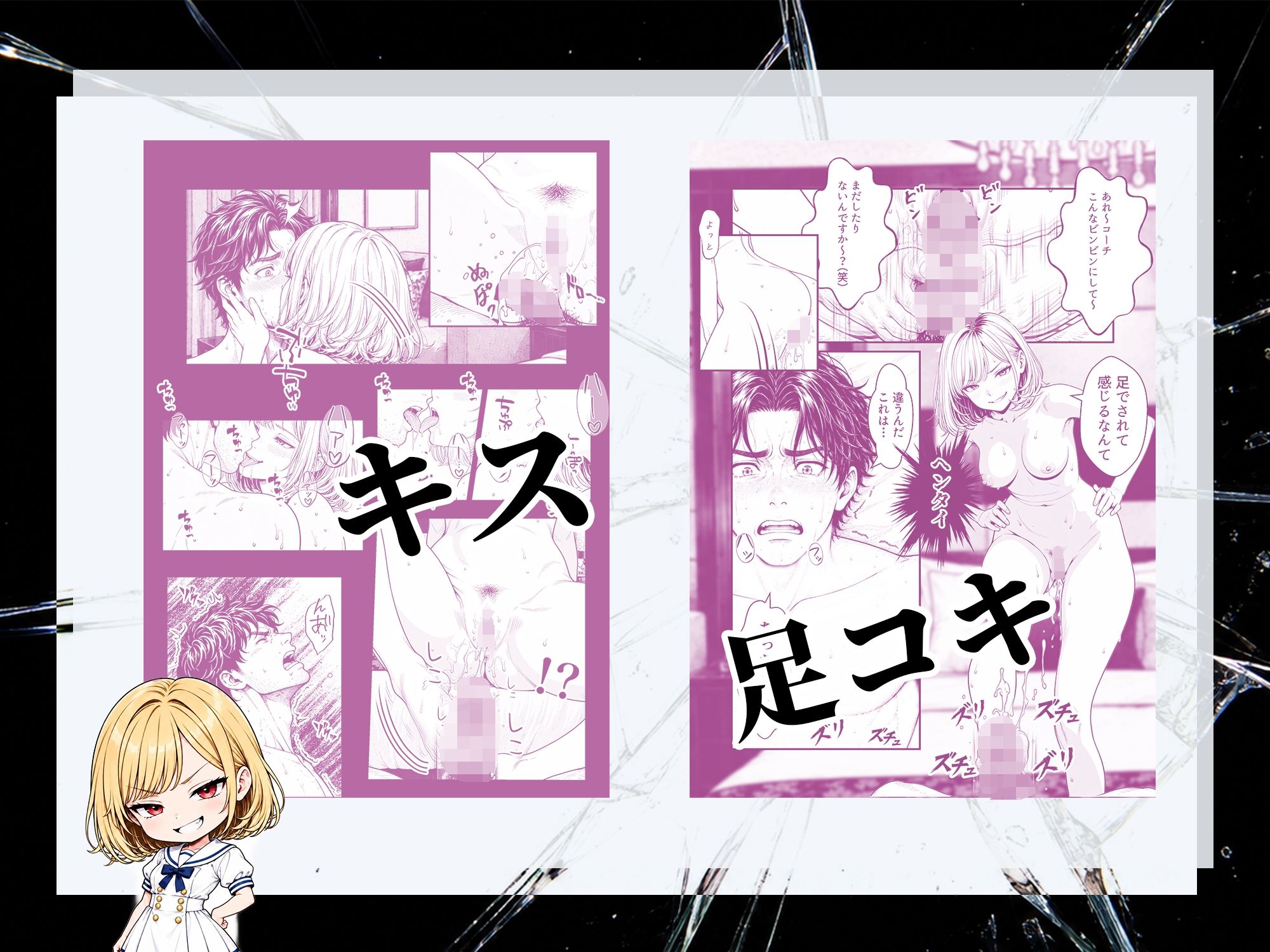 フェラゲーム 『陥没』シリーズ第二弾 毒島麗華編 サンプル画像8