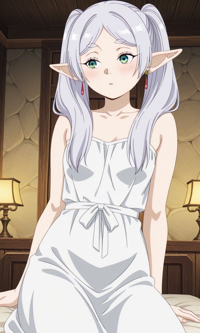 フェルン＋フリーレン  処女喪失 サンプル画像7