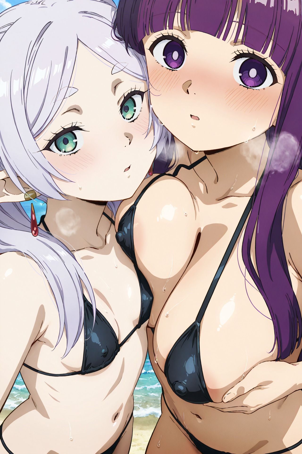 フリーレン＆フェルンとえっち。 サンプル画像1