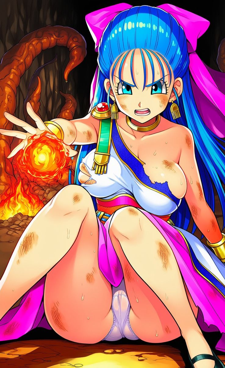 フローラ vs ぬるぬる触手【苗床編】 サンプル画像4