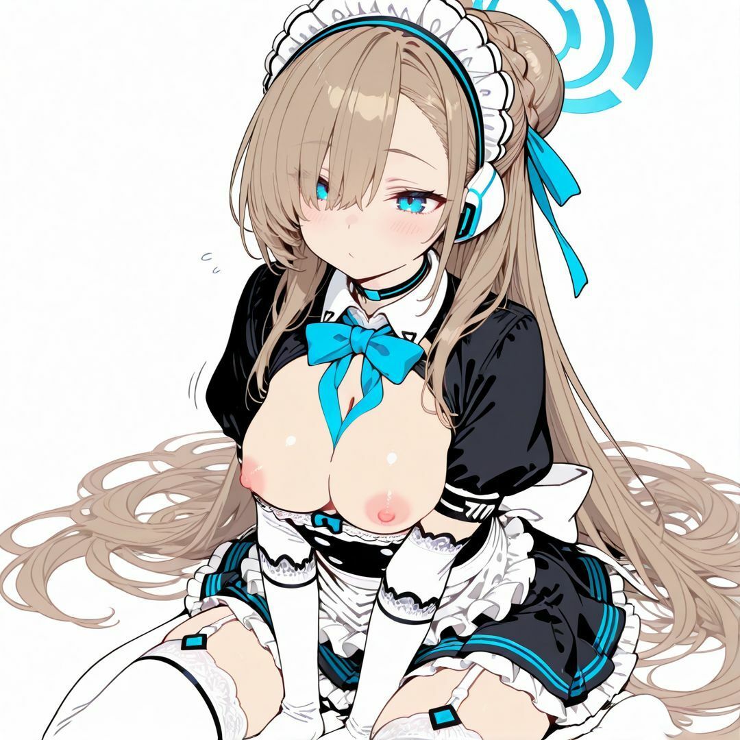 ブルアカイラスト集アスナ編 サンプル画像2