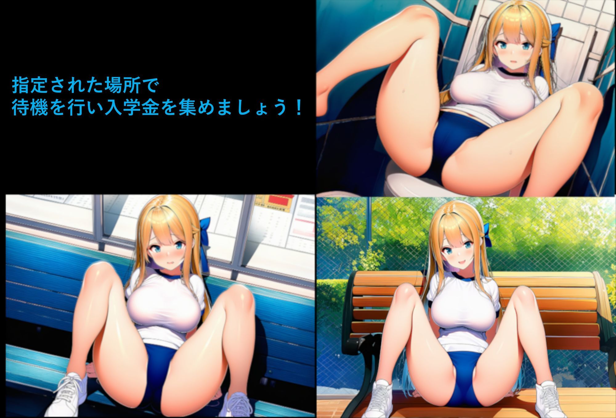 ブルマ少女ここちのアルバイト大作戦 サンプル画像7