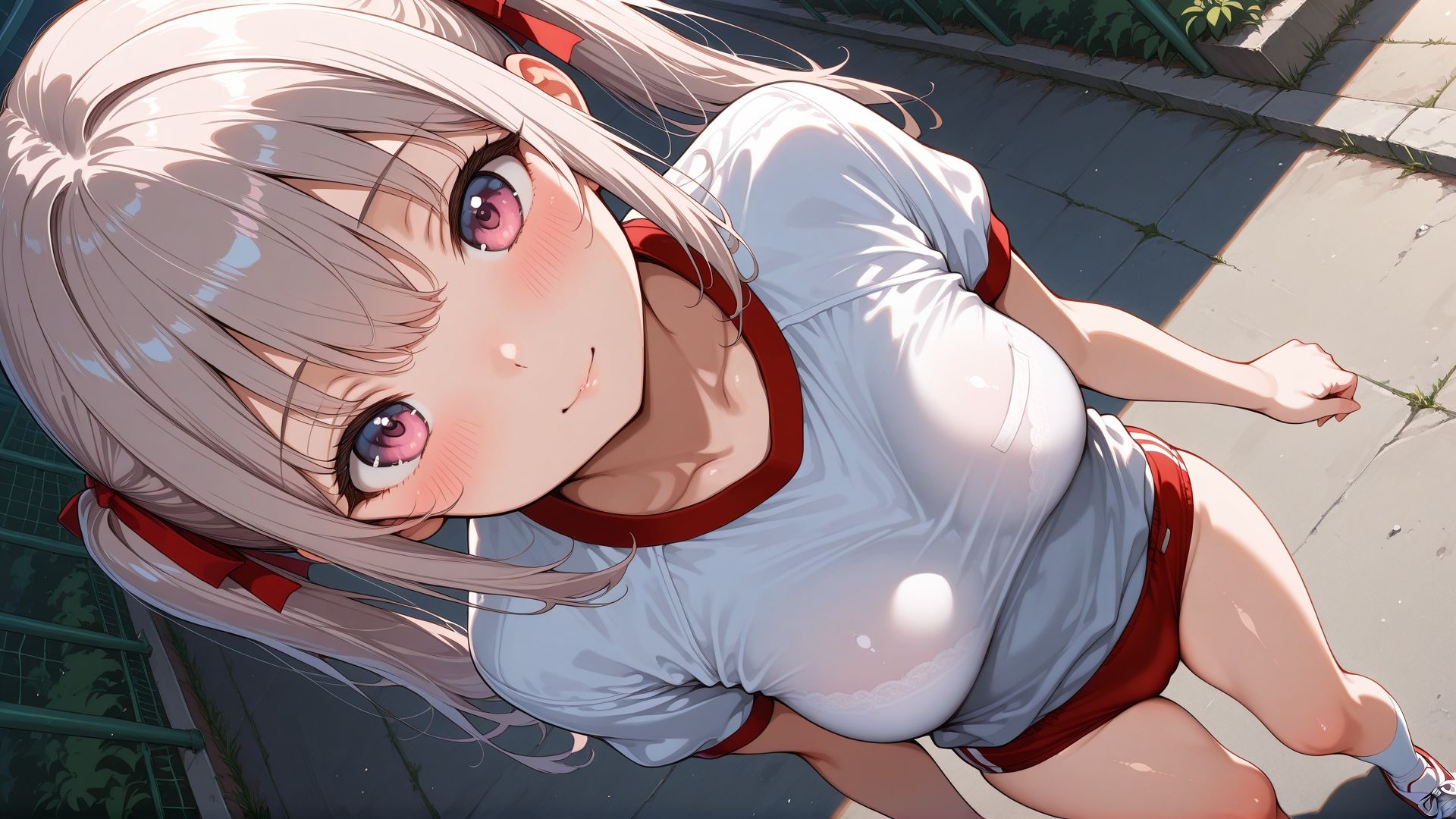 ブルマ日和。― ツインテール編:ブラ透け ― サンプル画像4