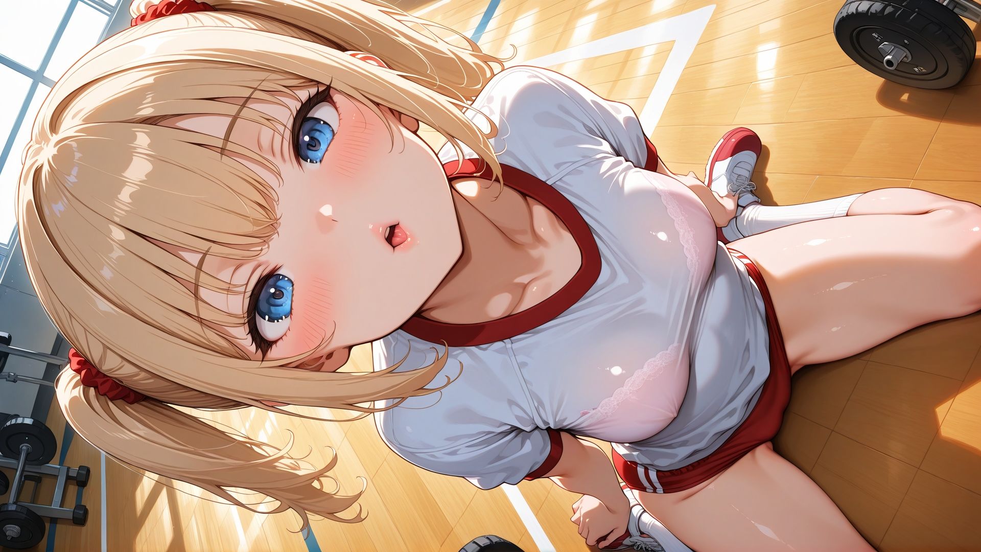 ブルマ日和。― ツインテール編:ブラ透け ― サンプル画像6