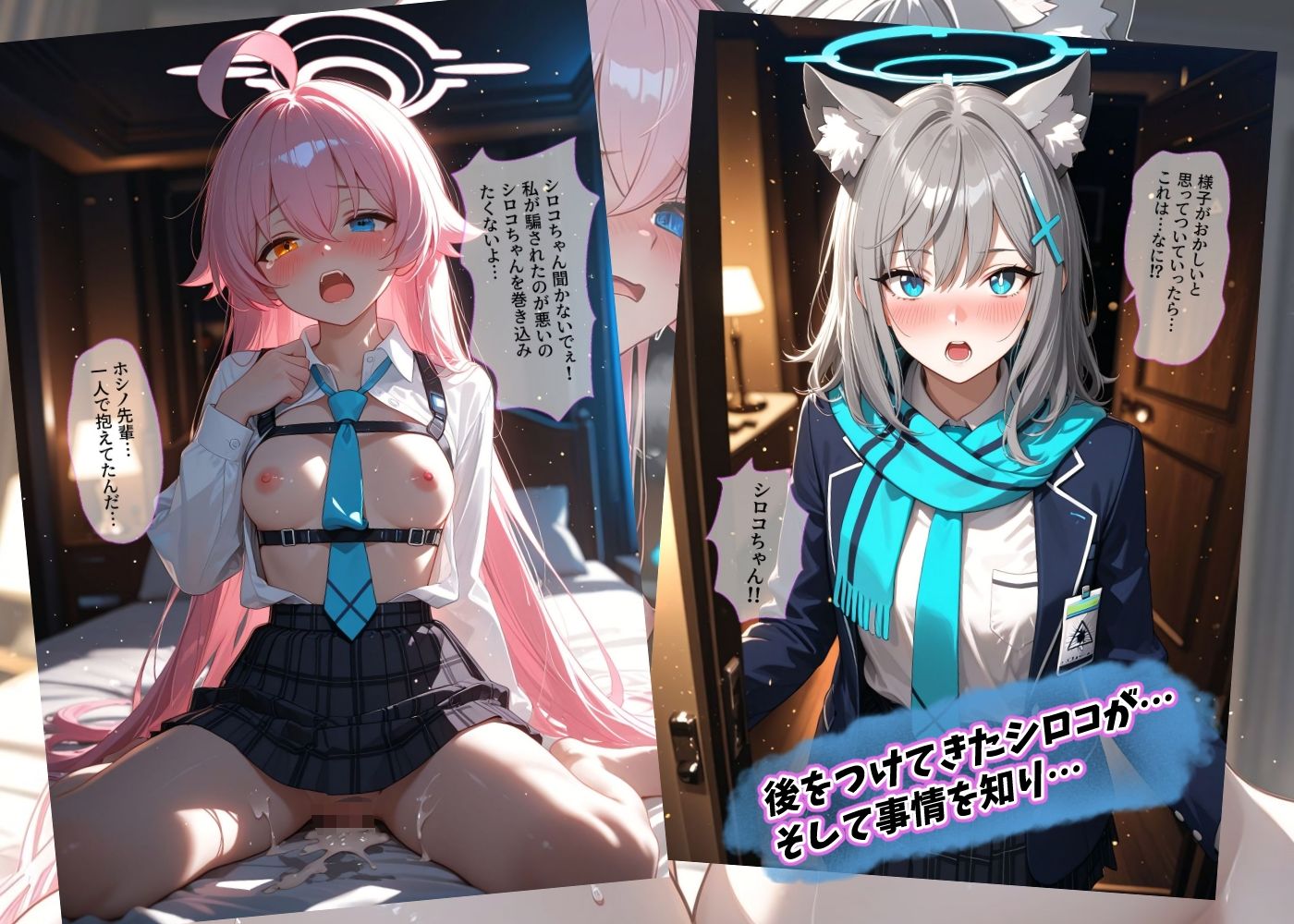 ブルーアーカイブ〜敗北金融地獄〜 サンプル画像4