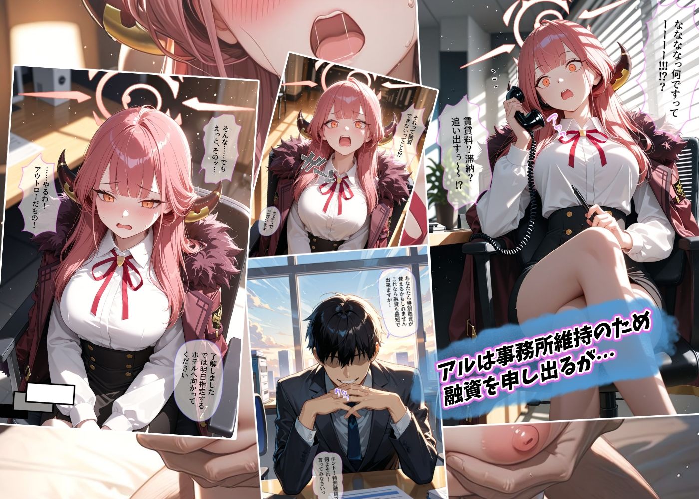 ブルーアーカイブ〜敗北金融地獄〜 サンプル画像7