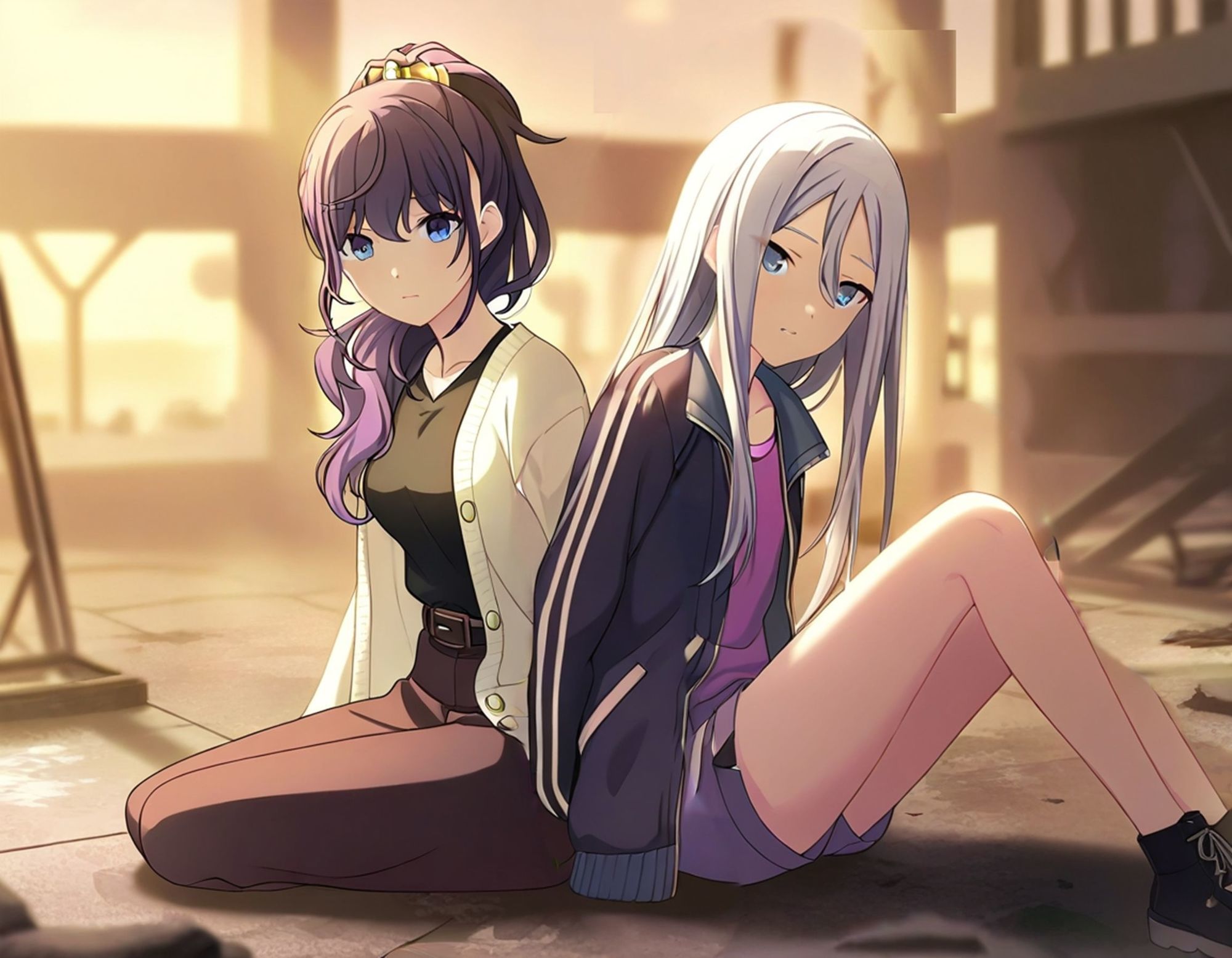 プ〇セカ 奏＆まふゆ HCG集 サンプル画像1