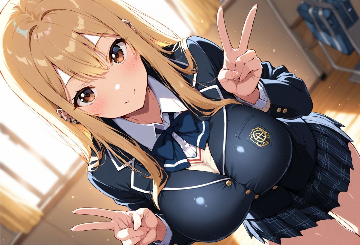 プチギャル巨乳ちゃんへの連続中出し試練 サンプル画像1