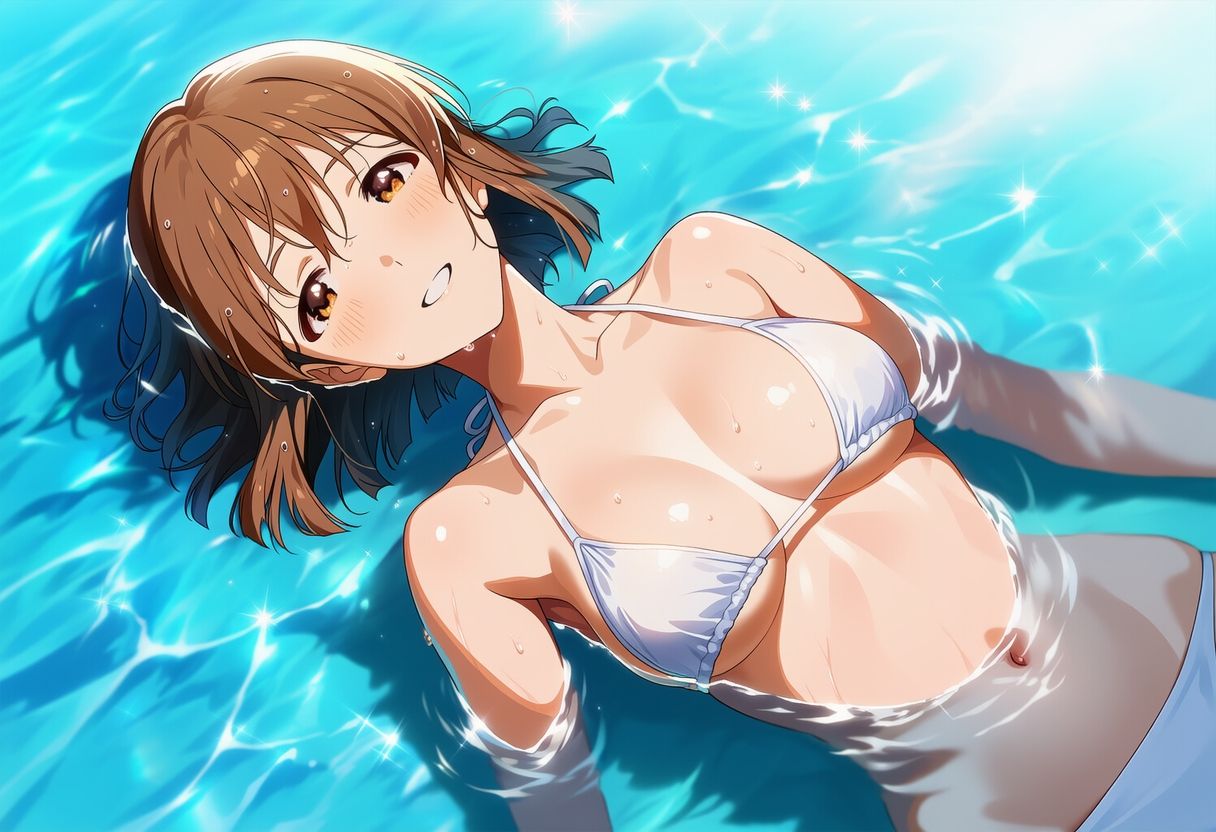 プライベートビーチ 萩○雪歩 サンプル画像2
