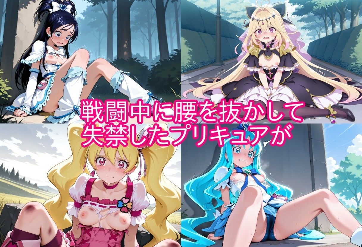 プリキュアの命乞い 何でもします、許してください… サンプル画像1