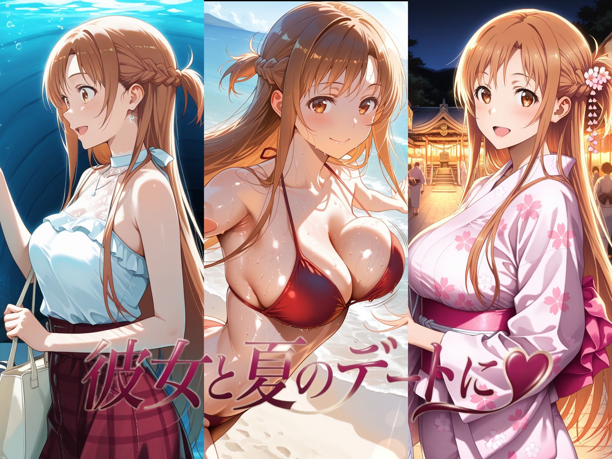 プリンセス夏デート  結〇明日奈 サンプル画像2