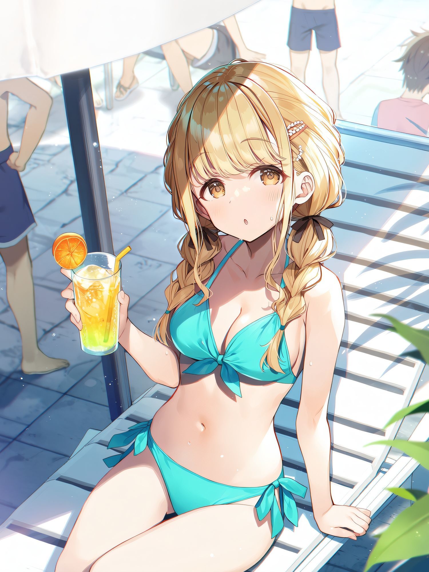 プールで見つけたアイドルに意識あり催◯かけて犯してみた〜藤◯ことね〜 サンプル画像1