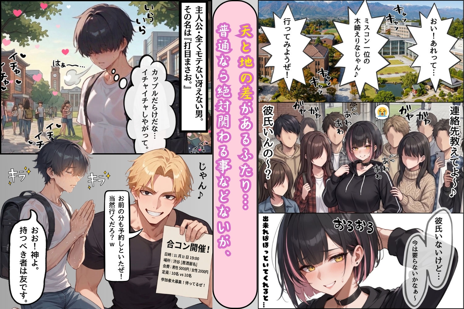 ヘタレの僕が大学ミスコン1位をお持ち帰りしたらセックス耐久させられた話。 サンプル画像2