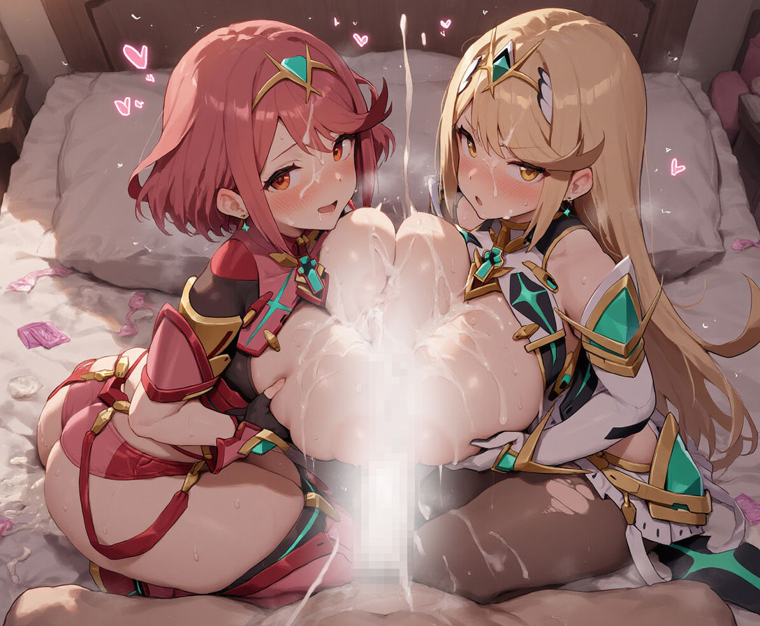 ホ〇ラ＆ヒ〇リさんとエッチして孕ませるだけのCG集 サンプル画像10