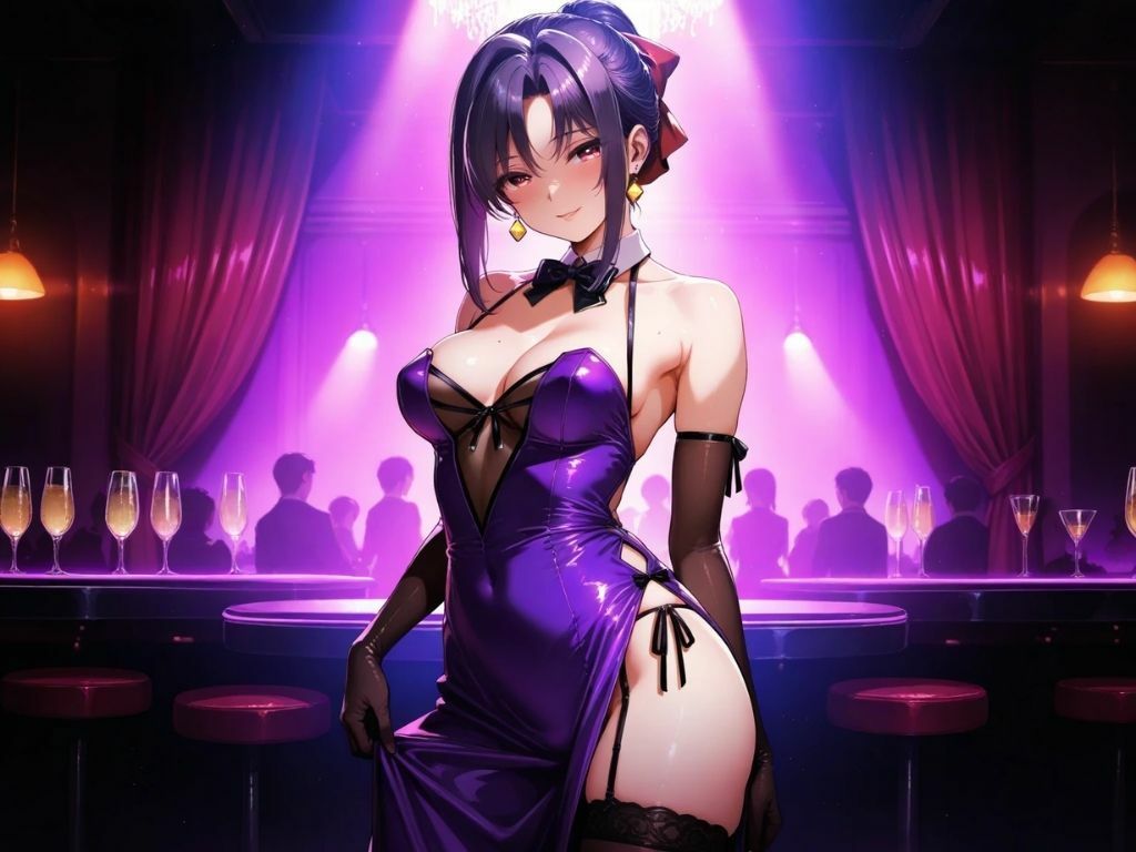 ホステスさんで、ひとぬきっ サンプル画像1