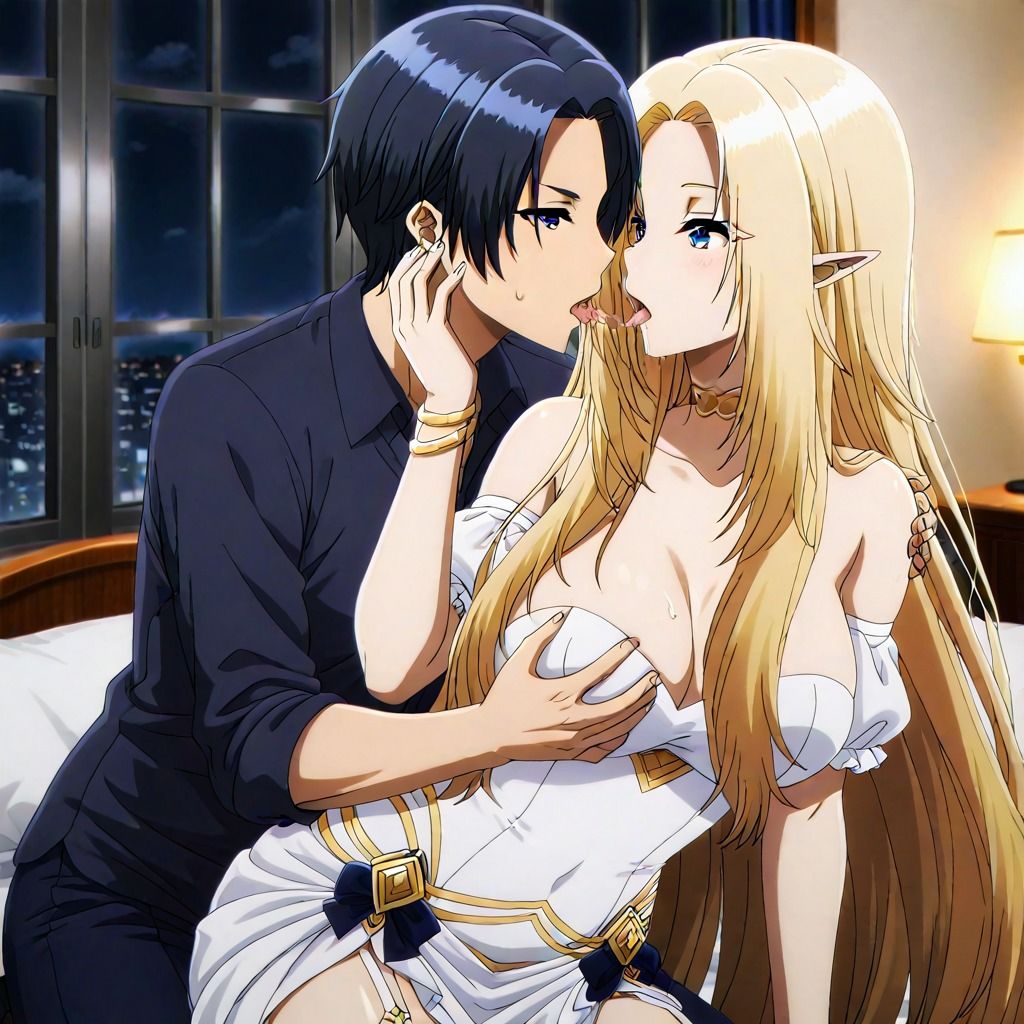 ホテルでア〇ファの身も心も一晩中堪能するイチャラブ編陰の〇力者になりたくて サンプル画像4