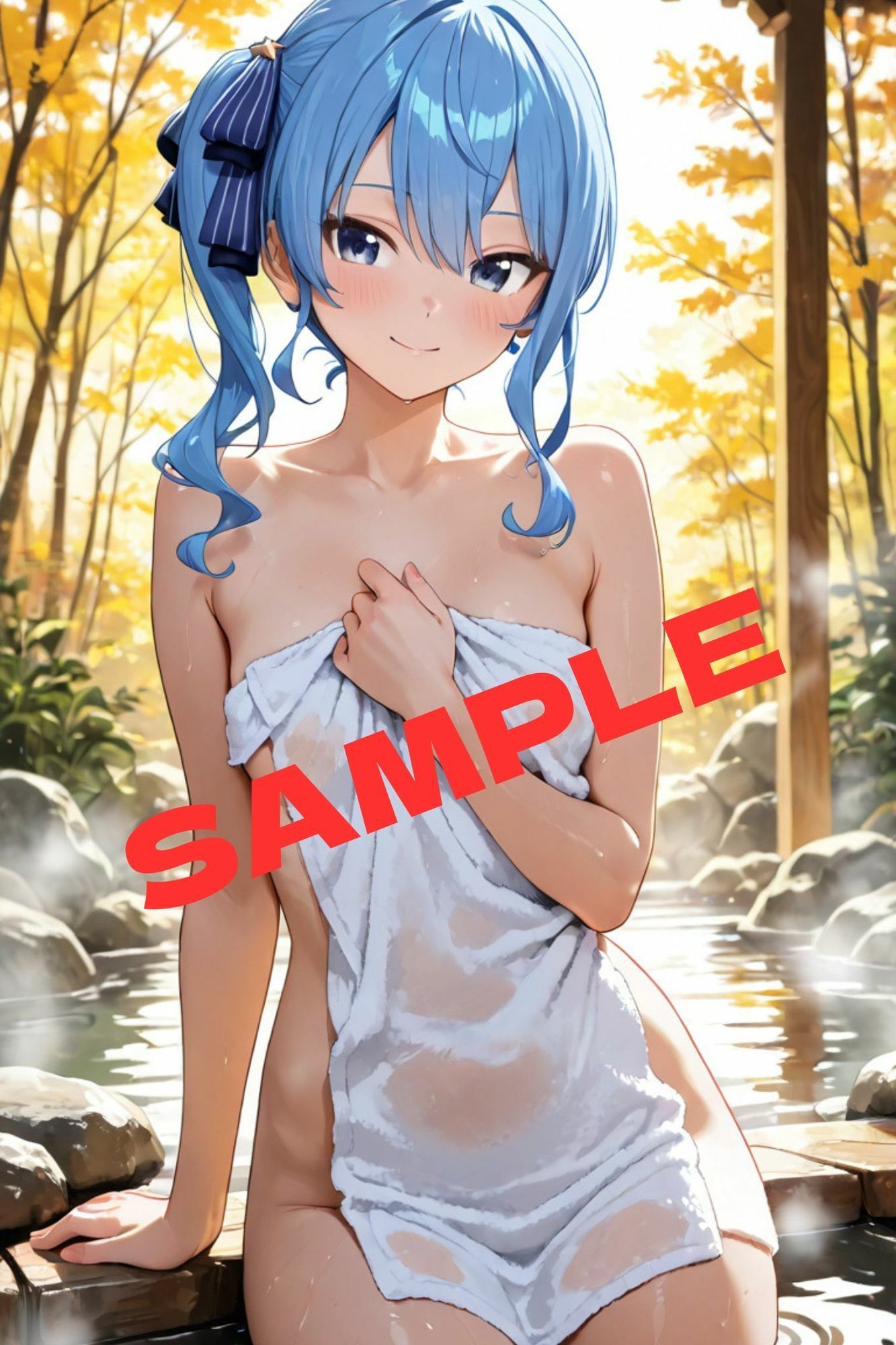 ホロメン イチャラブ中出し温泉旅行 サンプル画像2