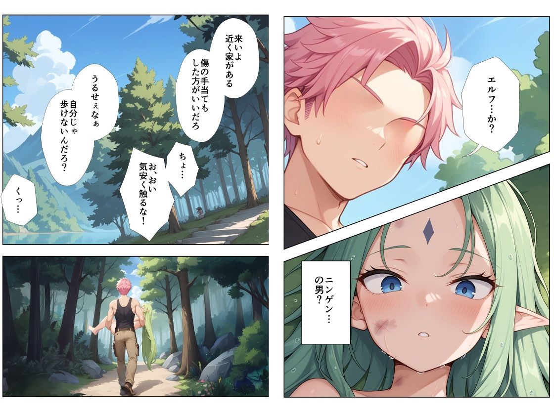 ボロボロのエルフを拾ったお話2前編 サンプル画像6