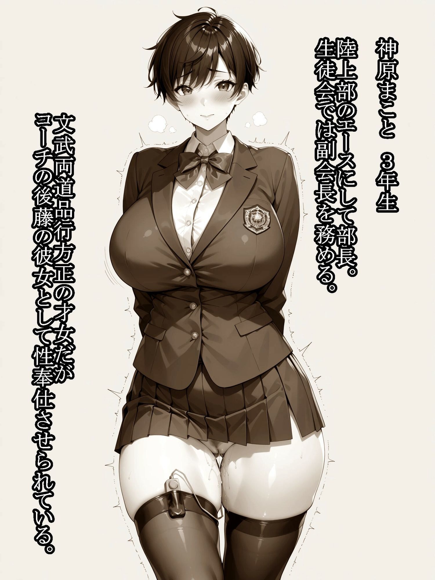 ボーイッシュな彼女を肉便器に堕とすまで 2 サンプル画像1