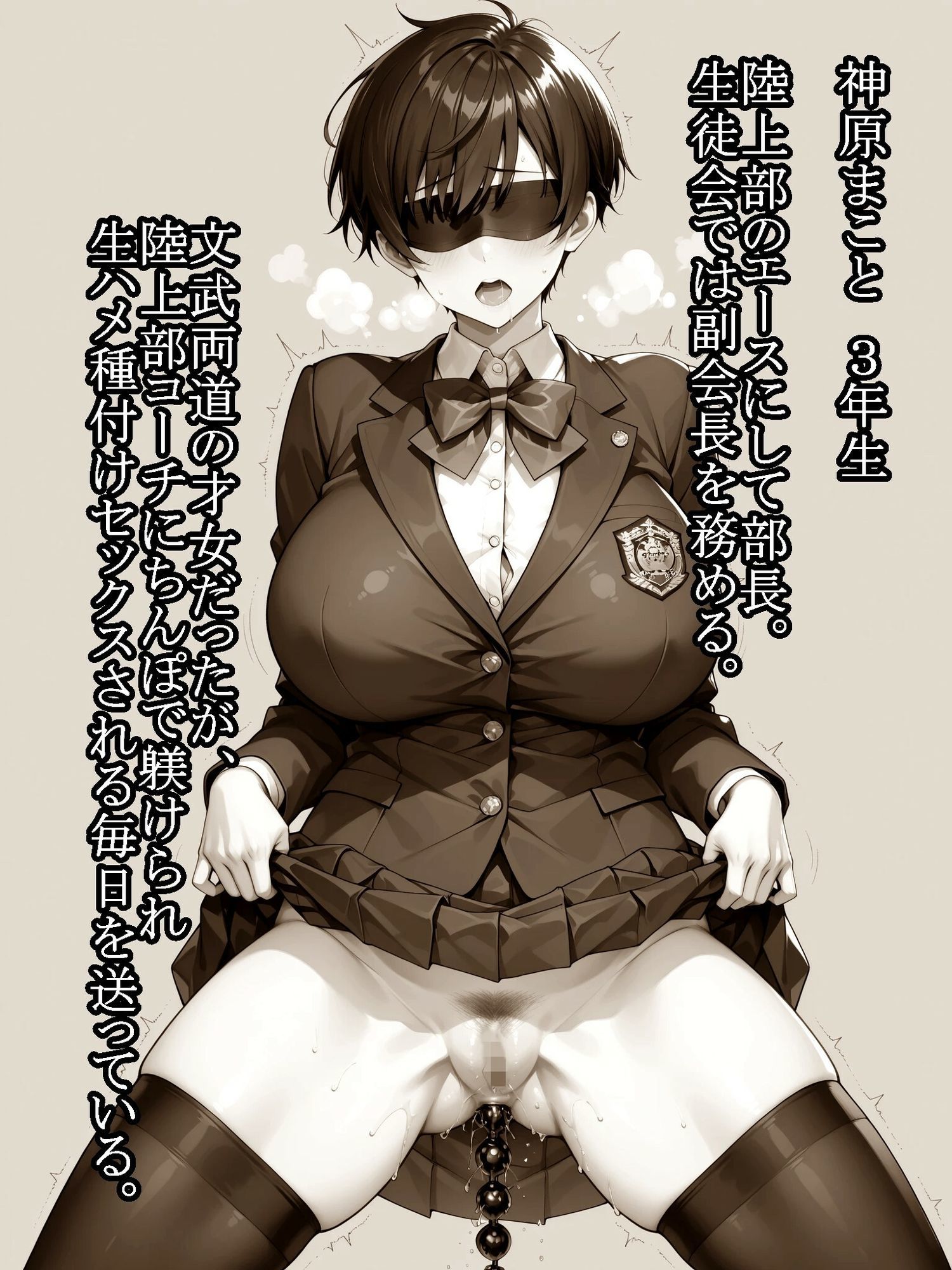 ボーイッシュな彼女を肉便器に堕とすまで 3 サンプル画像1
