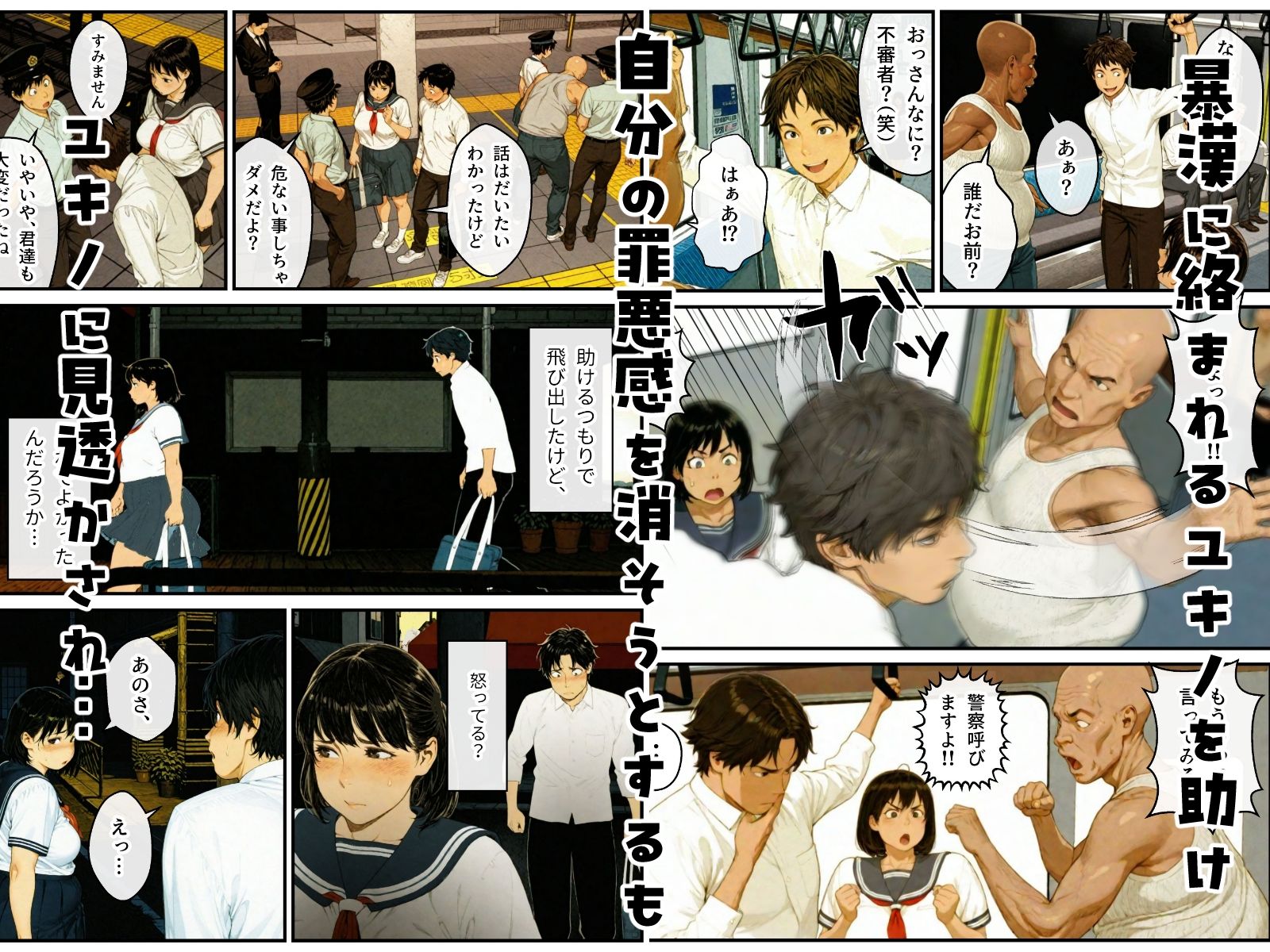 ポチャで体臭キツイ幼馴染とラブラブ仲直りセックス！？ サンプル画像5