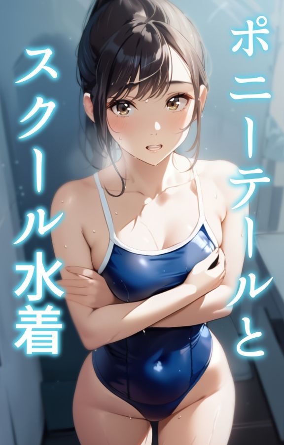 ポニーテールとスクール水着総集編 サンプル画像1