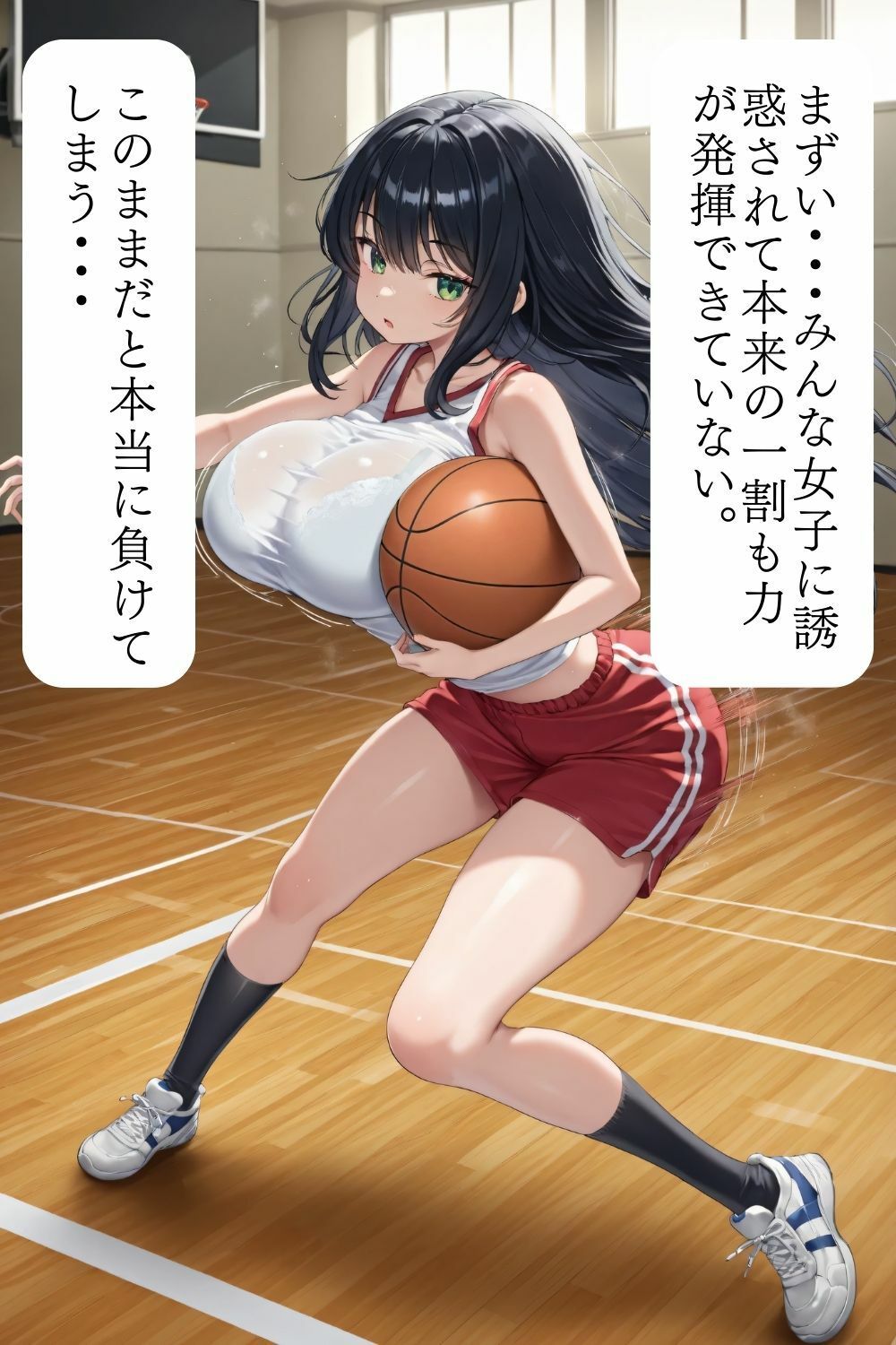 マゾ量産おっぱいバスケ サンプル画像4