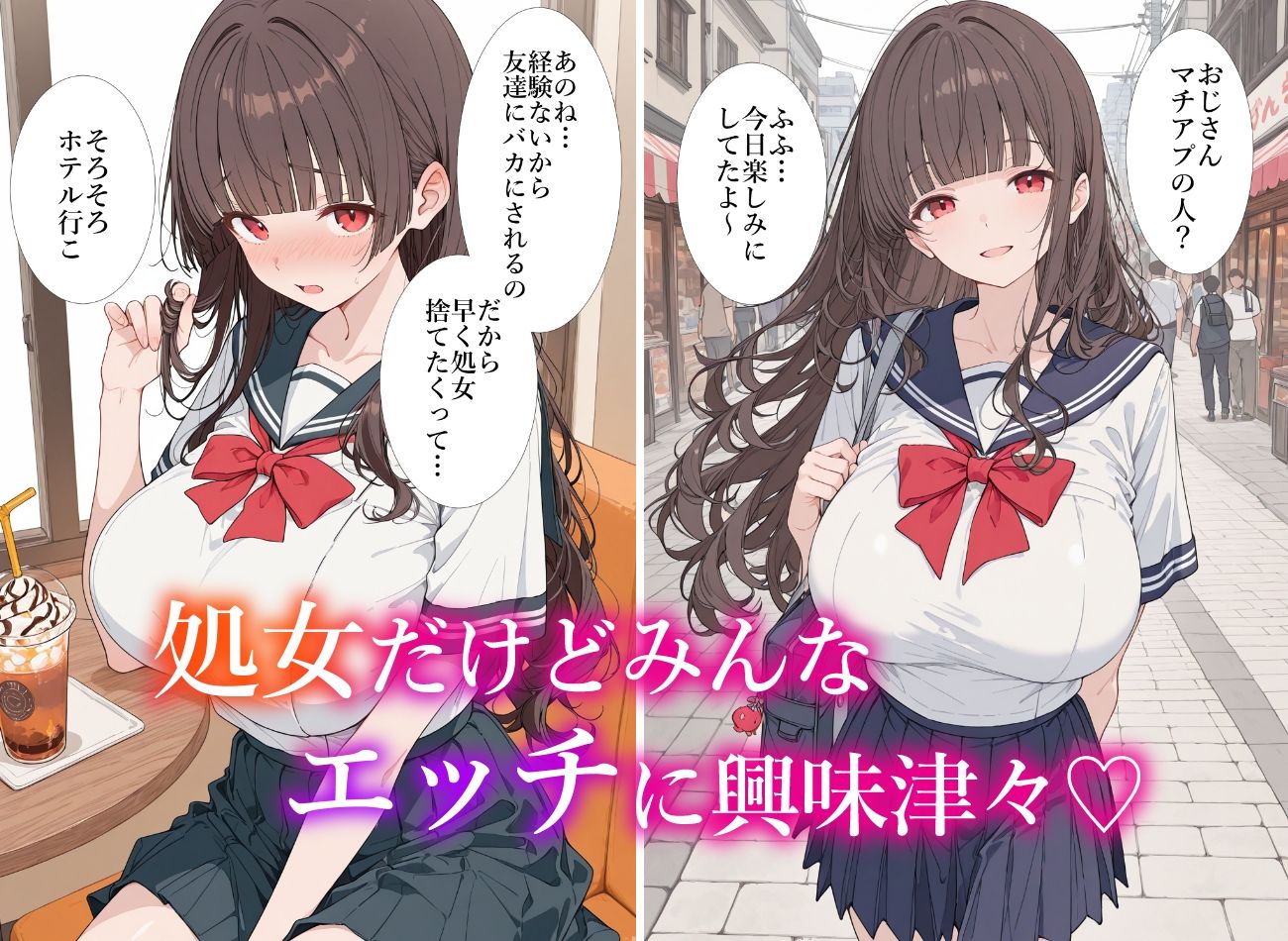 マチアプで出会った処女がセックス前提だったから中出ししまくった話 サンプル画像2