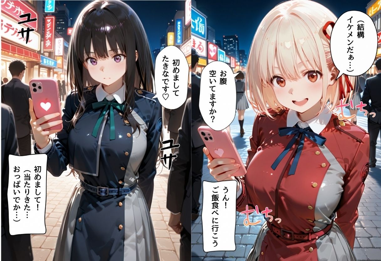 マッチングアプリで出会った美女をメス堕ち話リ○リスリコイル編 サンプル画像1