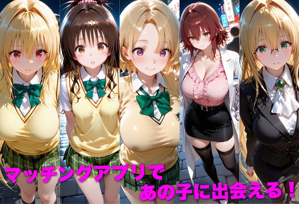 マッチングアプリで出会った美女を孕ませた話 ToL●VEる編2 サンプル画像1