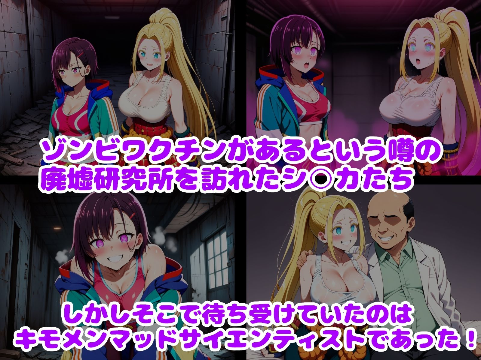 マッドサイエンティストの愛玩ペットになった女たち サンプル画像1