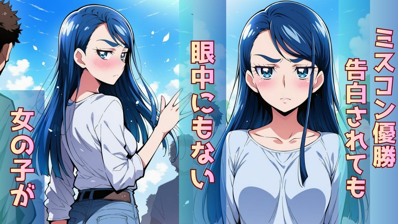 ミスコン優勝の（プライド高い）彼女がヤリサーの飲み会であっさり完堕して「オマコレ宣言」する話 サンプル画像1