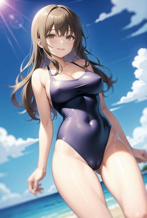 ムチムチわがままボディがマジでたまらんai  グラビアイラスト集  Vol.01音声データ付きver サンプル画像7