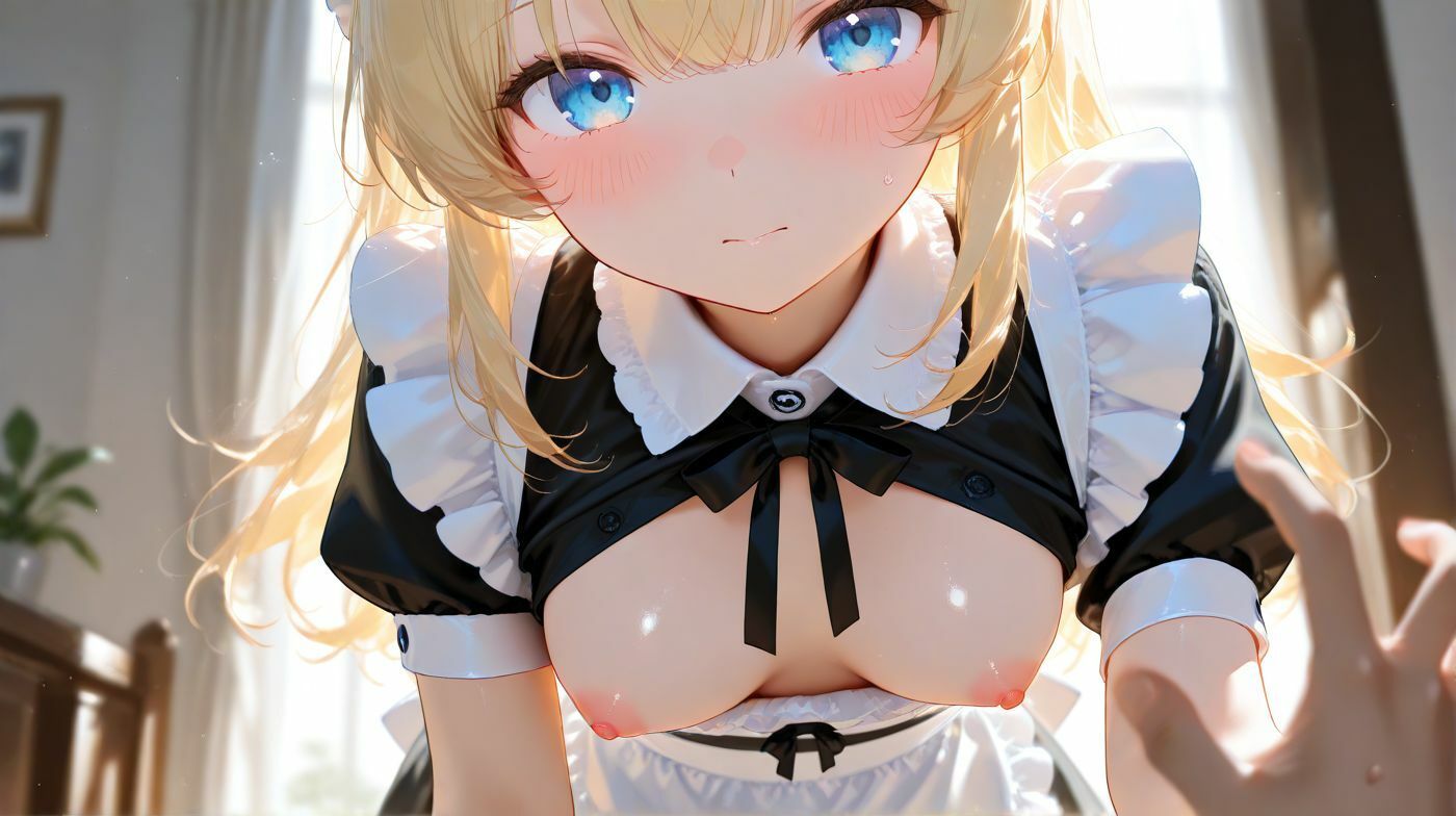 メイドさんのおっぱいをひたすら見る日 サンプル画像2
