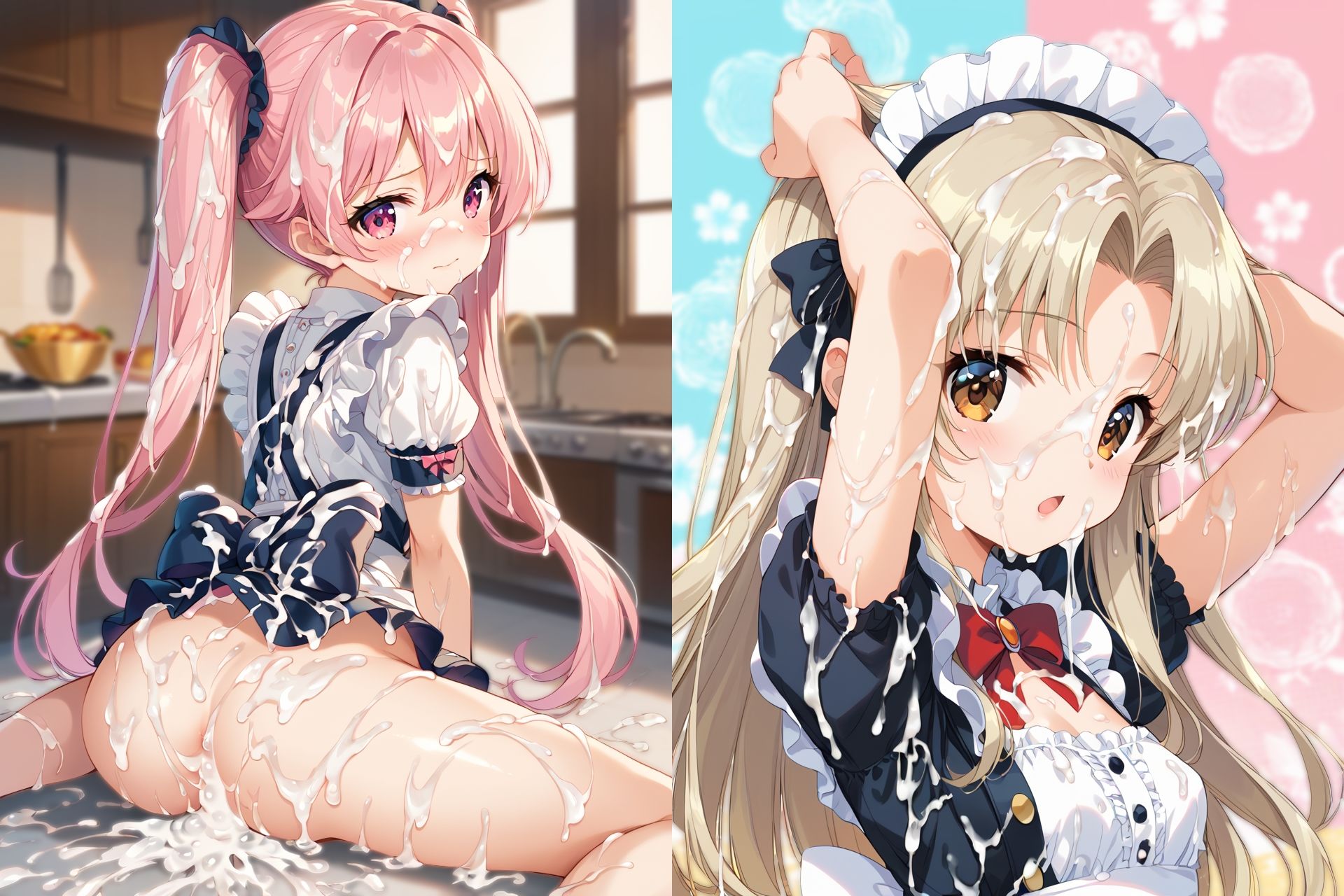 メイドさんぶっかけCG集 サンプル画像4