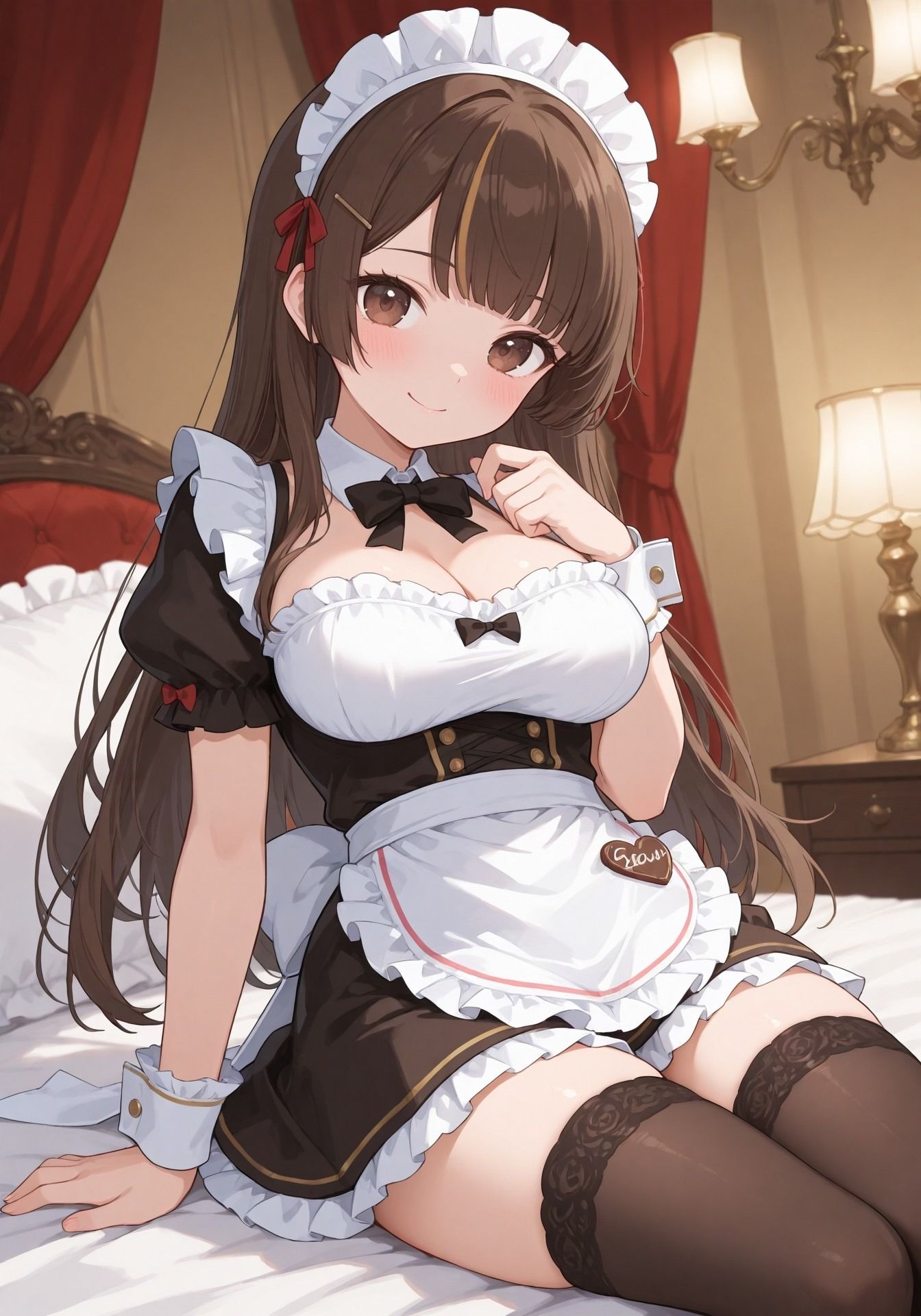 メイドのヒメと、ふたりきりの夜。〜ふえらむねCG集 vol.2〜 サンプル画像3