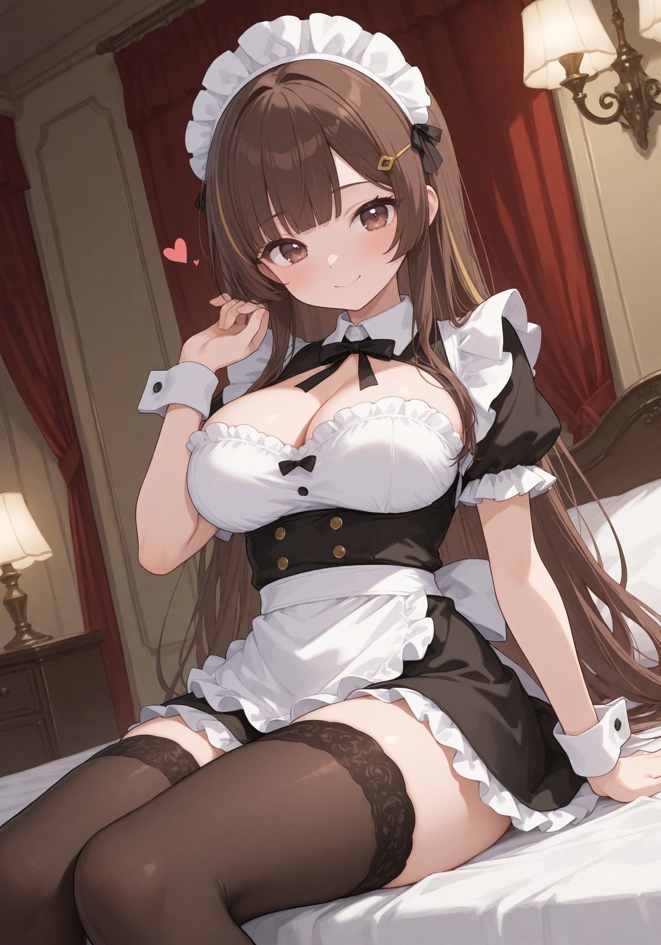 メイドのヒメと、ふたりきりの夜。〜ふえらむねCG集 vol.2〜 サンプル画像4