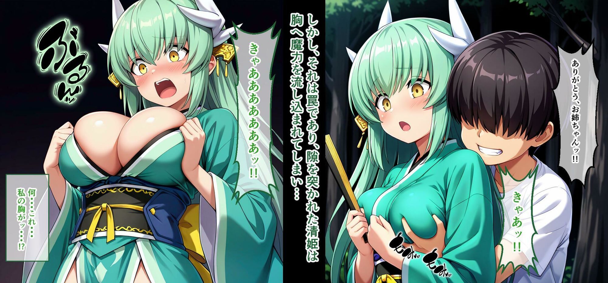 メス牛奴●化特異点 〜巨乳化され敗北するサーヴァント〜 サンプル画像3