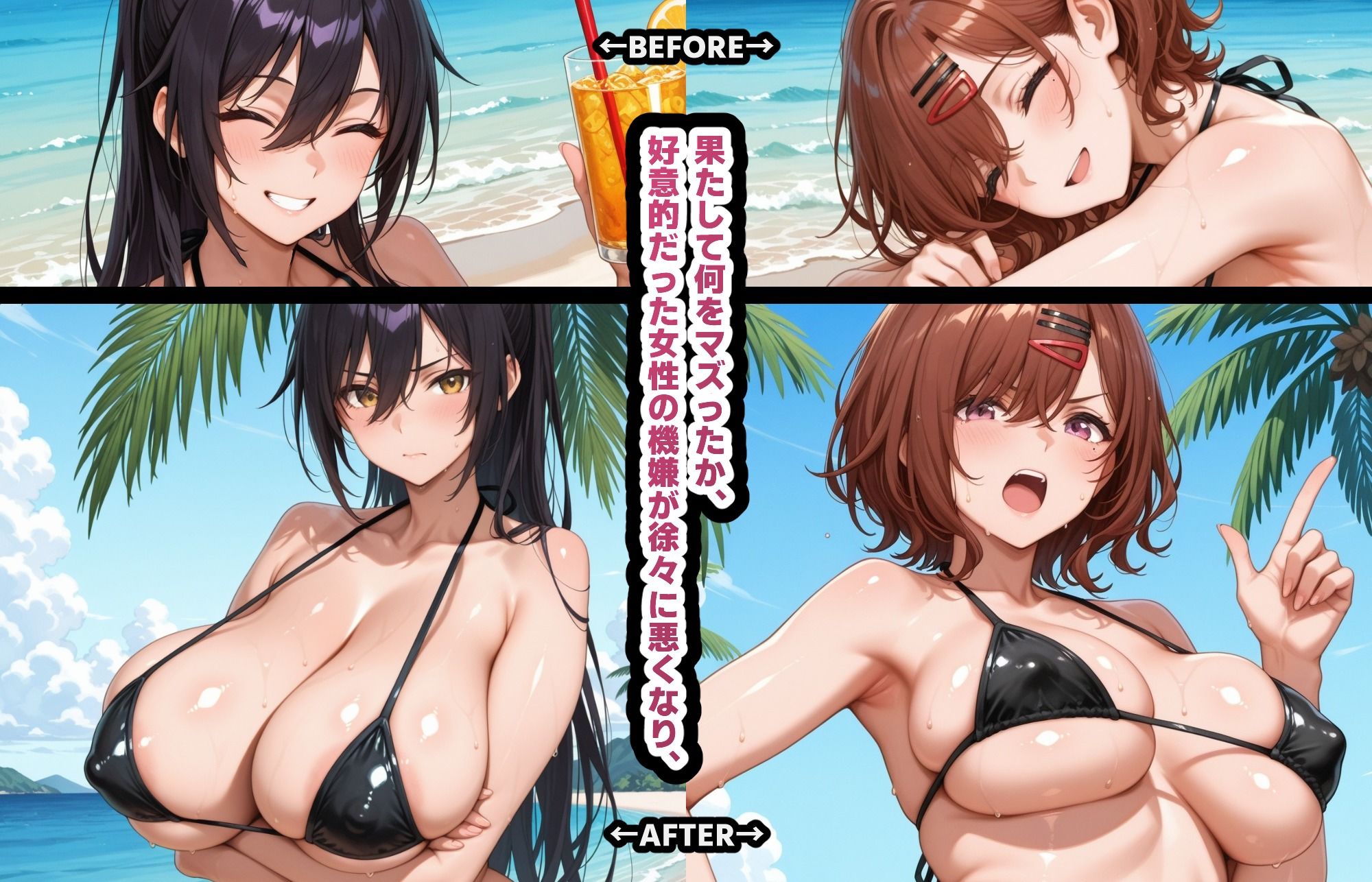 メチャクチャに嫌われてからのレ●プが一番気持ち良いから。【円香＆咲耶】 サンプル画像1