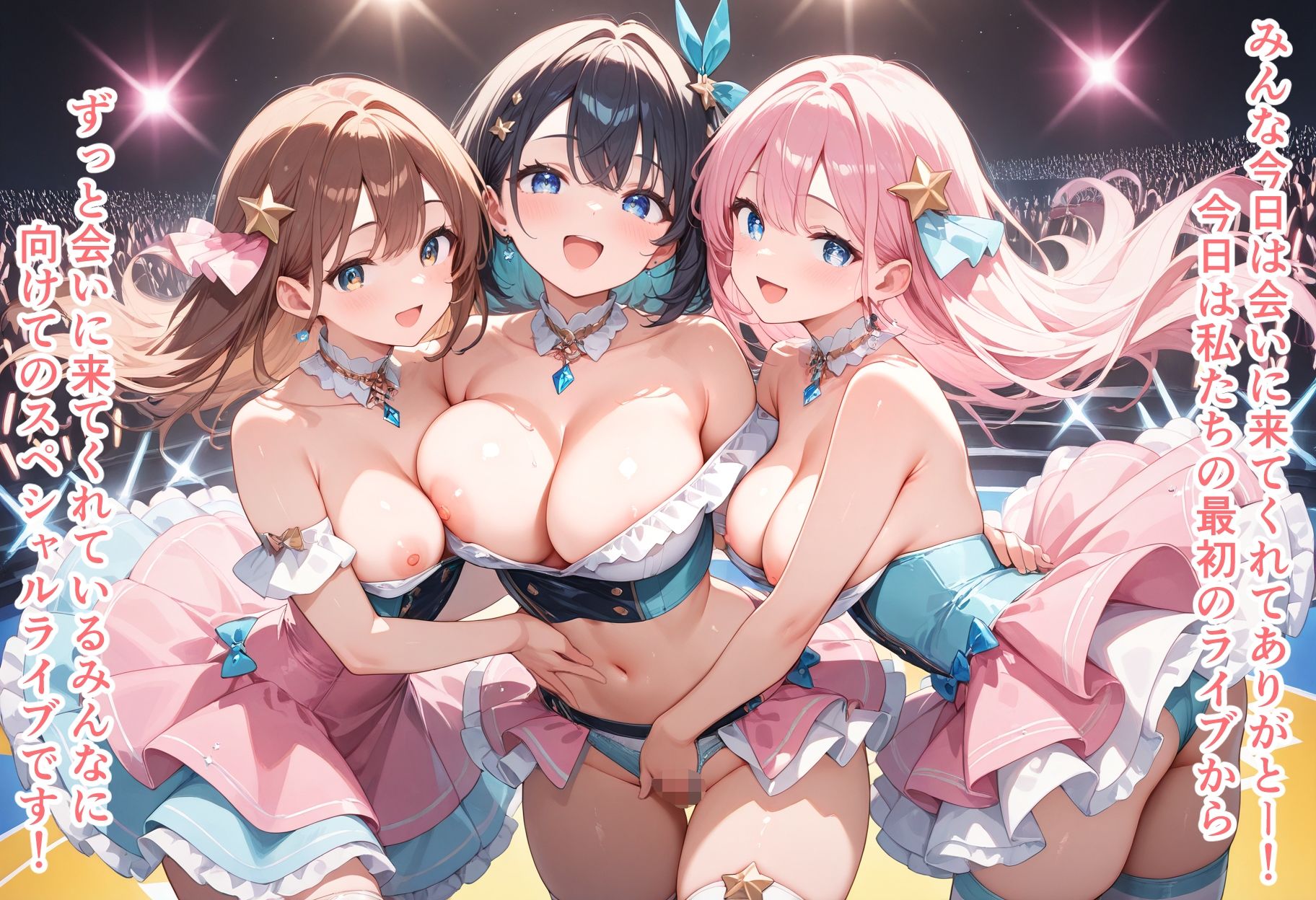 ヤリに行けるアイドル編 HoneyJunction30【セリフ入有】 サンプル画像1