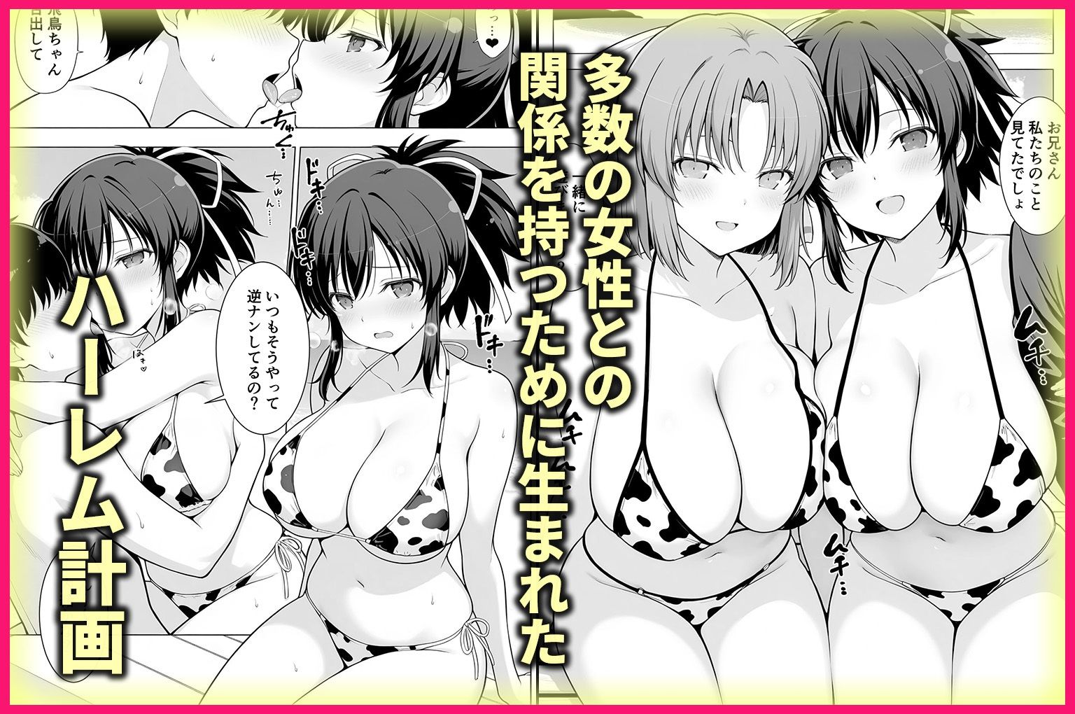 ヤリマンな私たち、3人でセックスします！  飛鳥・雪泉 サンプル画像1