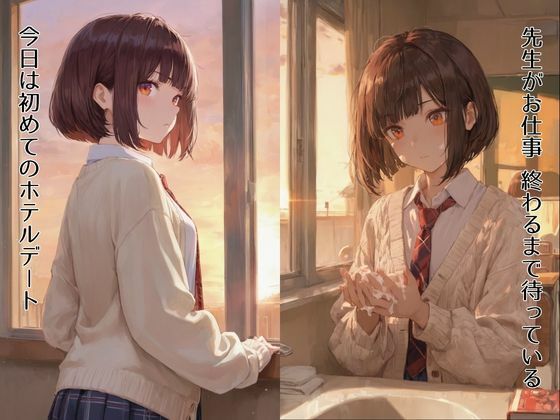 ヤリ友の生徒と教師 ラブホで中出しSEX サンプル画像2