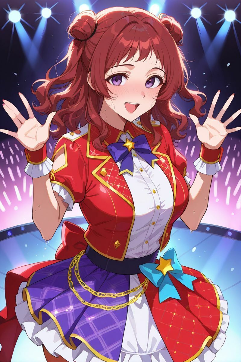 ライブ直後に輪○されるアイドル 花◯ 咲季 サンプル画像1