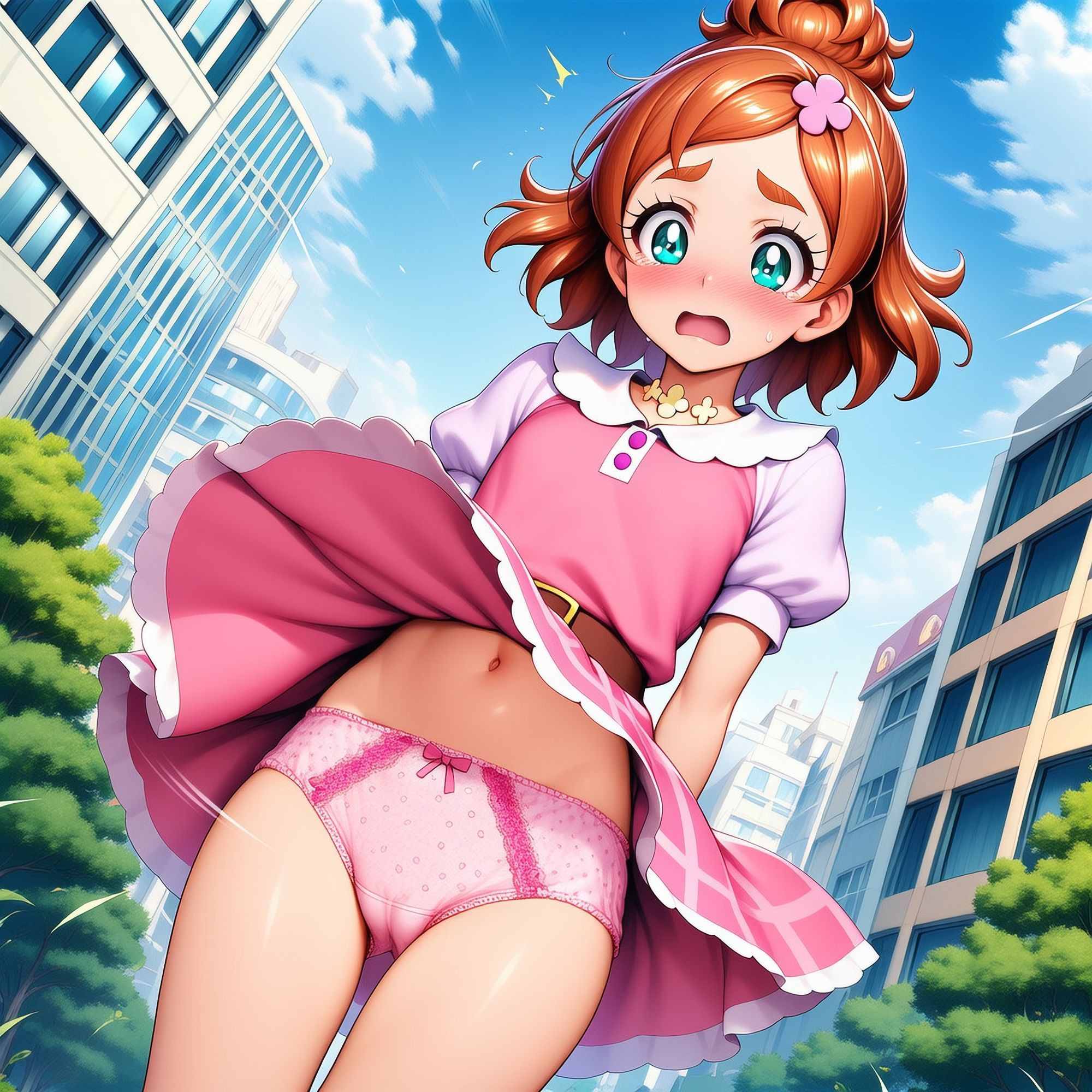 ラッキースケヘ？  Go！フ？？？ンセスフ？？？キュア サンプル画像1