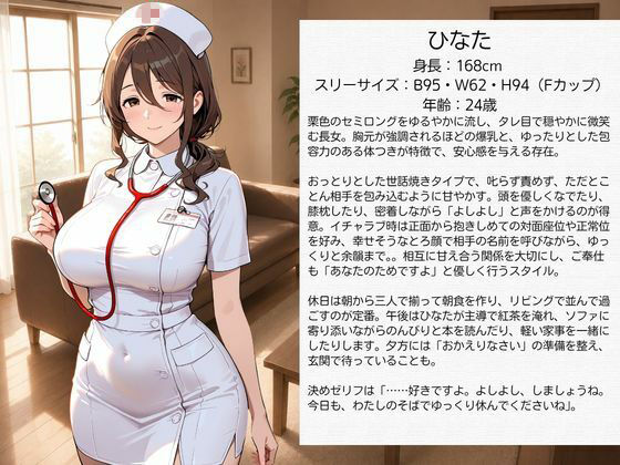ラブラブご奉仕甘やかし彼女 ナース編 サンプル画像1
