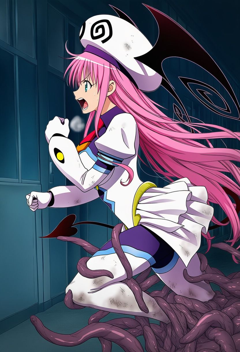 ララ vs ぬるぬる触手 サンプル画像4