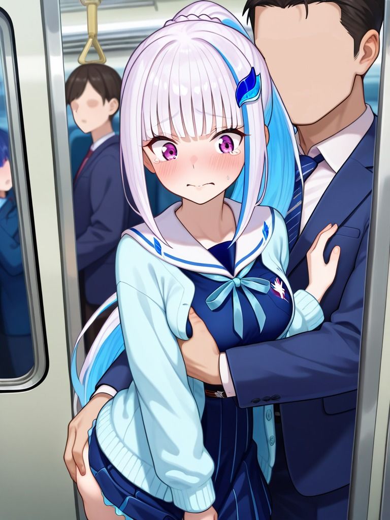 リ〇・ヘルエスタ 痴〇電車 サンプル画像2