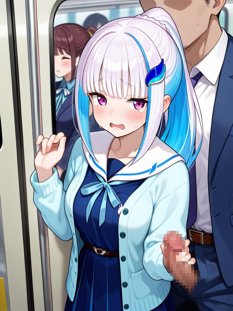 リ〇・ヘルエスタ 痴〇電車 サンプル画像6