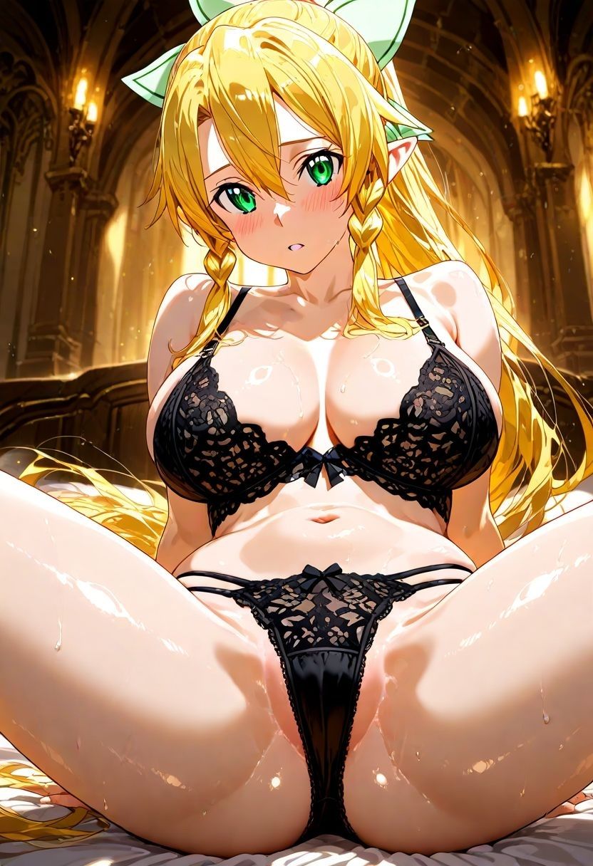 リー〇ァの性処理日記 〜キリトを裏切る快楽に震える実妹の記録〜【CG集・500枚】 サンプル画像8