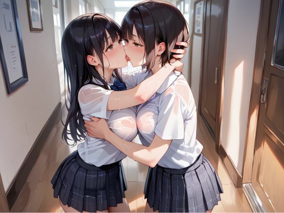 レズ女子校生をのぞき見  〜教室でイキまくる女子達〜 サンプル画像3